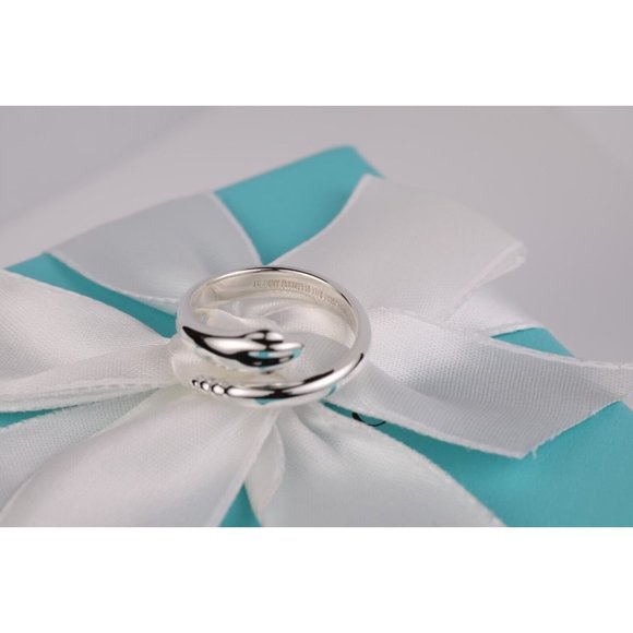 Tiffany & Co. Vintage Elsa Peretti Snake Ring Sterling Silver Size 6 - Picture 6 of 9